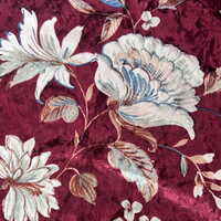 Burgundy Bloom - Velvet - Thumbnail 3
