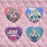 MH Buttons - Circle & Heart-Shaped - Thumbnail 5