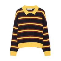 RETRO HARVEST POLO SWEATER  - Thumbnail 2
