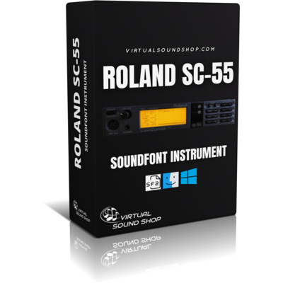 Roland sc-55 soundfont library sf2 virtual instrument nki vst software