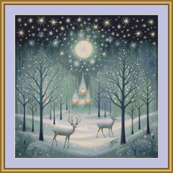 Winter Wonderland 24 Cross Stitch Pattern