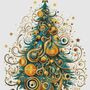 Xmas Tree 3 Cross Stitch Pattern-1