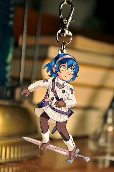 "Will" acrylic charm
