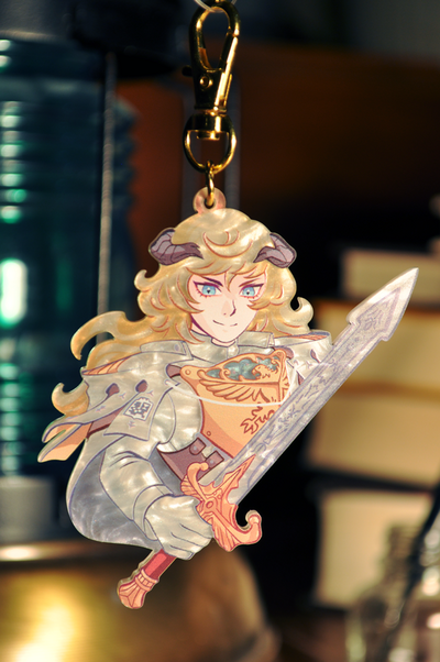 "Louis" acrylic charm