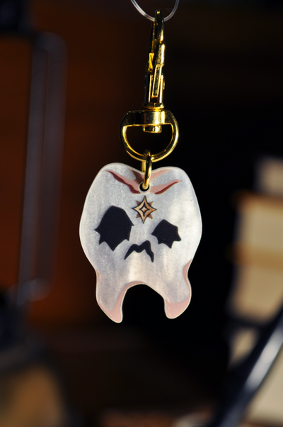 "Homo Tenta" mini acrylic charm