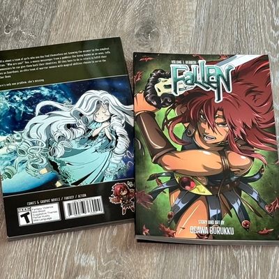 Fallen vol.1: rebirth, full-color graphic novel (paperback)