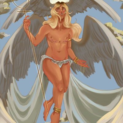 Divinity print by boypreggersatan