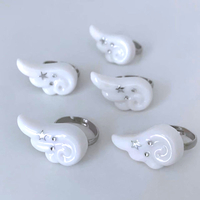 CLOUD COMET WING RING / STAR RING  - Thumbnail 3