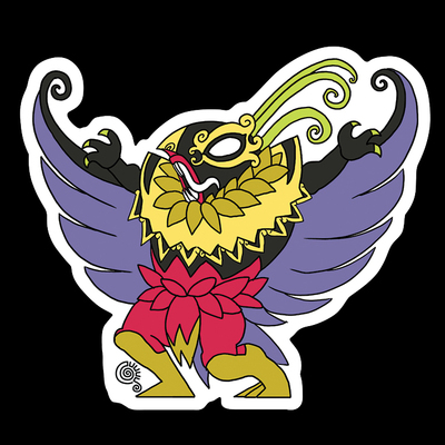 Apmega hawluchazteca 2 sticker