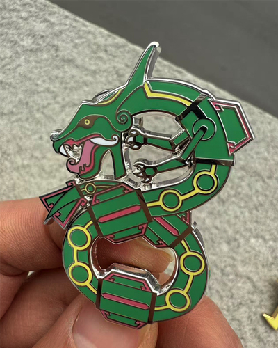 AP RayquazAzteca 2" Enamel Pin