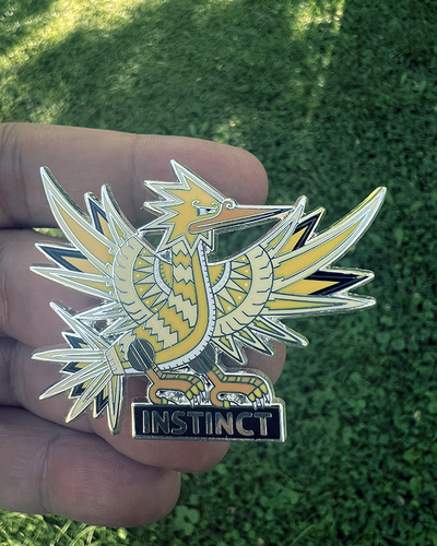 ZapOme 2" Enamel Pin