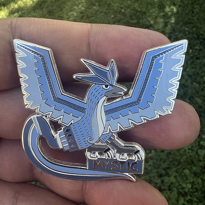 Artice 2" enamel pin