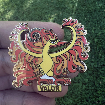 Molyei 2" enamel pin