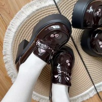 JK Kitty Embroidered Heeled Shoes - Thumbnail 2