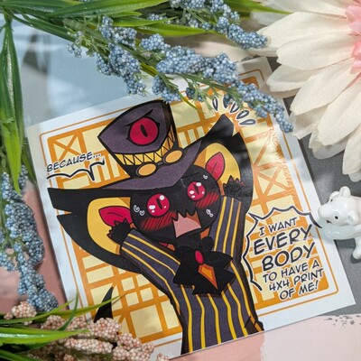 Hazbin hotel 4"x4" mini prints
