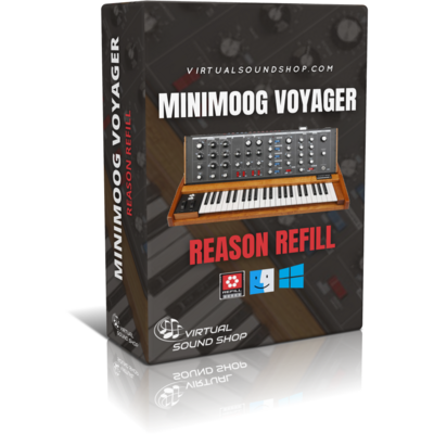Minimoog voyager reason refill expansion bank