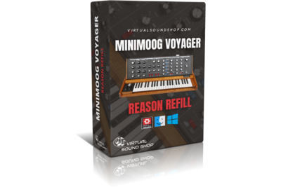 Minimoog Voyager Reason Refill Expansion Bank