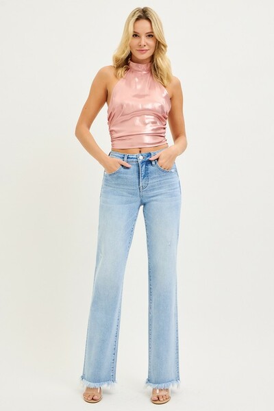Risen High Rise Straight Jean