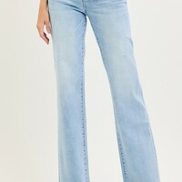 Risen High Rise Straight Jean - Thumbnail 1