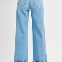 Risen High Rise Wide Leg Cuffed Jean - Thumbnail 3