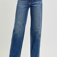 Risen High Rise Wide Baggy Jean - Thumbnail 1