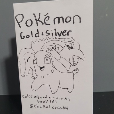 Gold and silver booklet