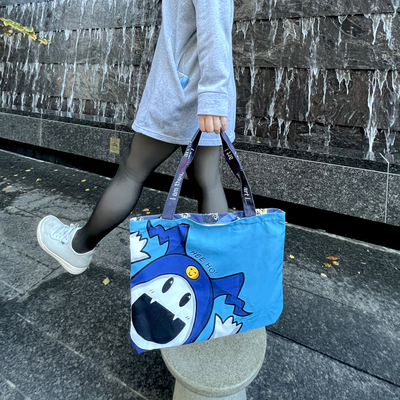 Persona jack frost zippered tote bag