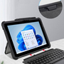 Black Leather Surface Pro 12 11 Go Cover With Stand SPC07-2