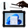 Black Leather Surface Pro 12 11 Go Cover With Stand SPC07-3