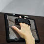 Black Leather Surface Pro 12 11 Go Cover With Stand SPC07-4