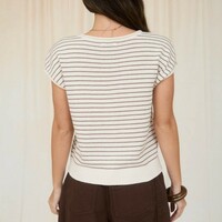 Stripe Knit Top - Thumbnail 2