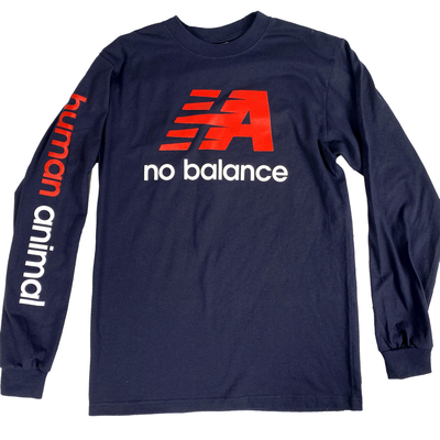 No Balance (Navy Shaka Wear) - Long Sleeves