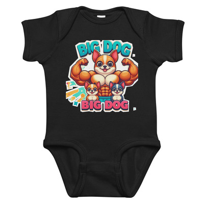 Big dog nfant bodysuit