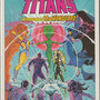 DC Comics The New Teen Titans (1984) set of seven from 1985-86 Nos. 13-17, annual 1, Omega Men 34-2