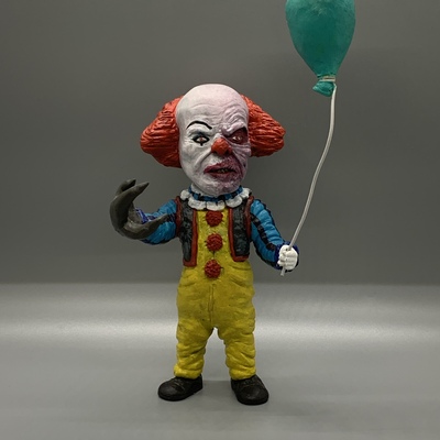 Dirty pennywise 1990 (battery acid variant) figure 