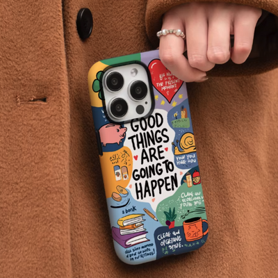 Good things are going happen iphone case