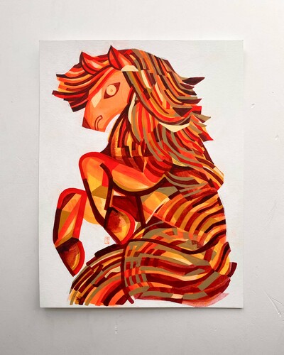 “YEAR OF THE HORSE” Original Artwork