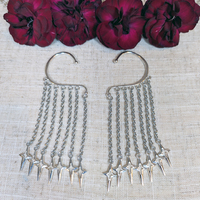 Cat on moon ear cuffs - Thumbnail 7
