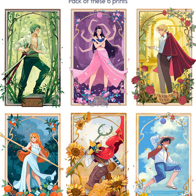 One piece - the 6 crew