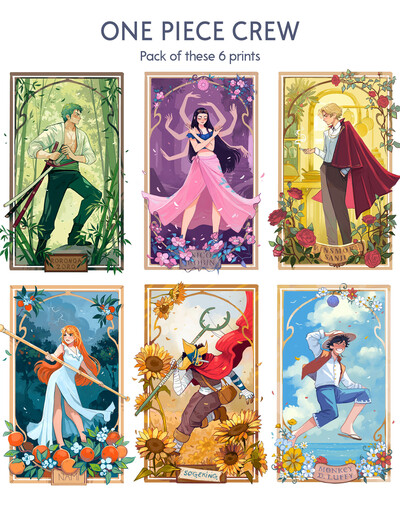 One Piece - The 6 Crew