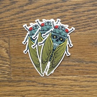 Cicada - Sticker (Clear) - Thumbnail 1