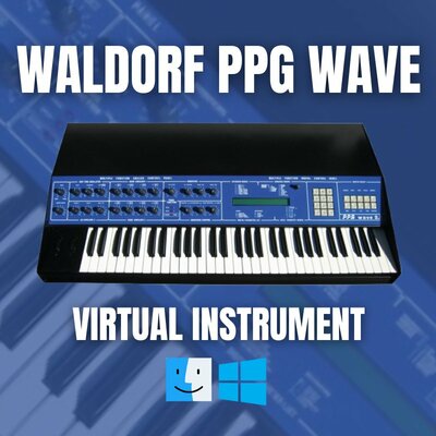 Waldorf PPG Wave Synthesizer Virtual Instrument VST Software