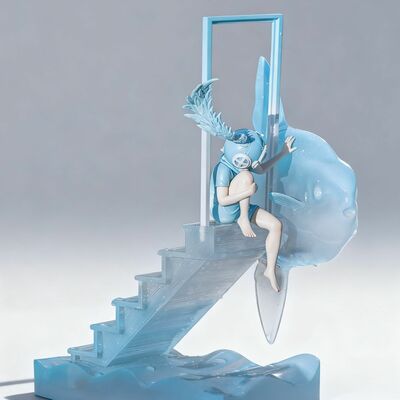 Arttoy by sanktoys "lost in life: life is elsewhere pureness" 