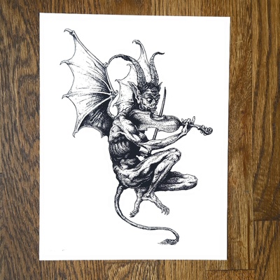Goblin (devil's trill) - print