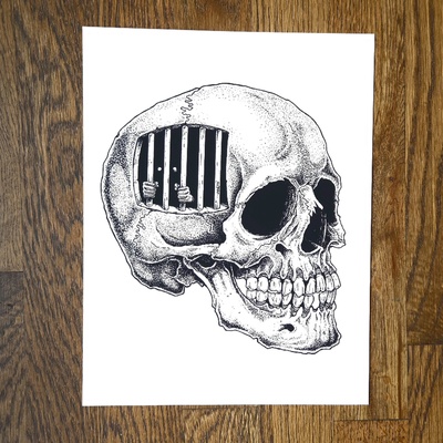 Mind prison - print