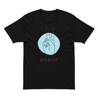 Peace Cotton Heritage MC1082 I Men's Premium Short Sleeve Tee - Thumbnail 1