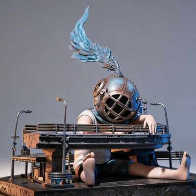 Arttoy by sank toys "lonely colossus somnolence blues"