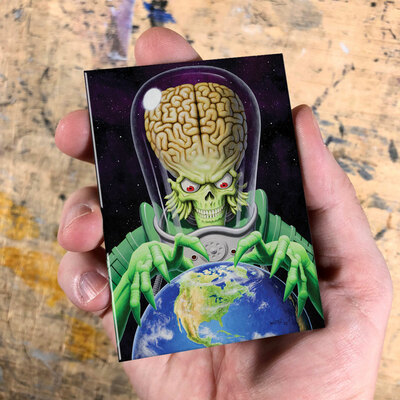 Martian & Earth Magnet
