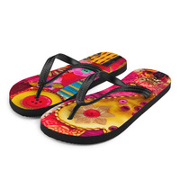 Corral Frabic Flip-Flops - Thumbnail 1