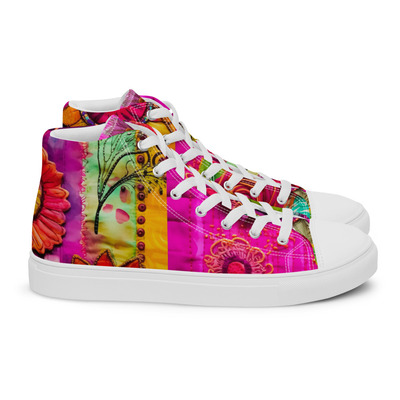 Corral womens high top canvas shoes